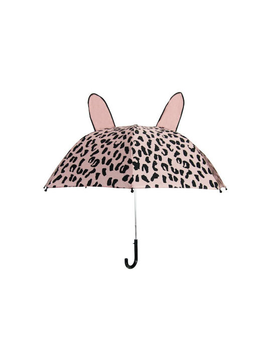 Kinder Regenschirm Rosa Leopard