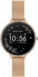 Reflex Active Series 03 38mm Smartwatch with Heart Rate Monitor (Rose Gold Floral Stone)