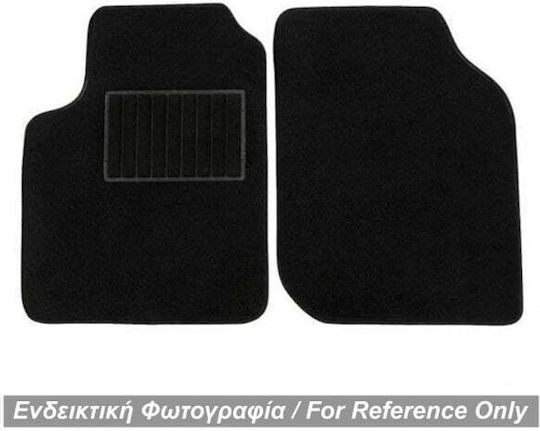 Race Axion Front Mats 2pcs for Peugeot 2008 / 208 2019-2021 Black