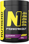 Nutrend N1 Supliment Pre Workout 510gr Coacăze negre