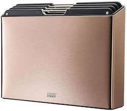 Joseph Joseph Folio Chitare electrice Suprafață de Tăiere Plastică Rose Gold 35.7x26.2cm 4buc