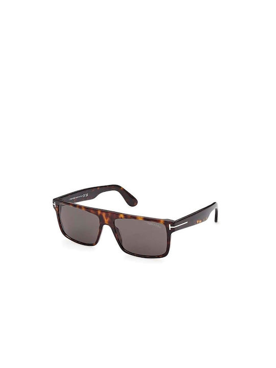 Tom Ford Sonnenbrillen mit Rot Schildkröte Rahmen und Gray Linse FT0999 52A