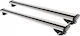 Farad Aluminum Car Roof Bars for Seat Ateca and Exeo 5D Set with Roof Rack Legs and Lock Silver