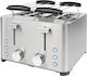 Profi Cook PC-TA 1252 501252 Prăjitor de pâine 4 sloturi 1500W Inox