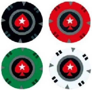 Modiano Σετ 100 Μάρκες Poker 13.5gr