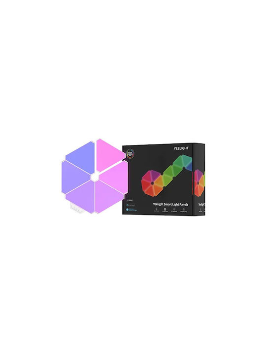 Xiaomi Yeelight Διακοσμητικό Φωτιστικό Hexagon σε Μωβ Χρώμα