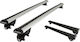 Farad Aluminum Car Roof Bars for Seat Tarraco 5D 2019+ Set with Roof Rack Legs and Lock Silver