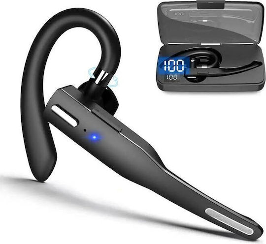 ΥΥΚ525 In-Ear Bluetooth-Freisprecheinrichtung Kopfhörer mit Ladeetui Schwarz