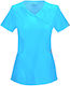 Cherokee CKE2625Α Women's Turquoise Medical Blouse