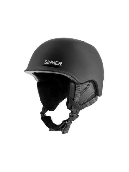 Sinner Fortune Helmet for Ski & Snowboard Matte Black