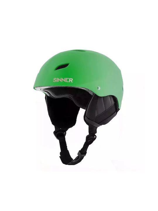 Sinner Bingham Helmet for Ski & Snowboard Matte Green