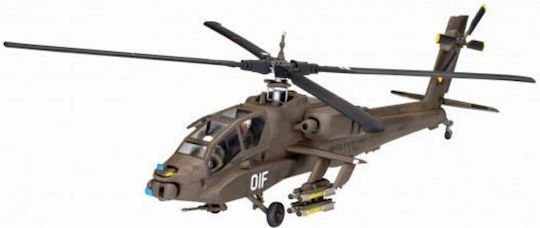 Revell Φιγούρα Μοντελισμού Ελικόπτερο AH-64A Apache 71 Κομματιών σε Κλίμακα 1:72 21x20.1εκ.