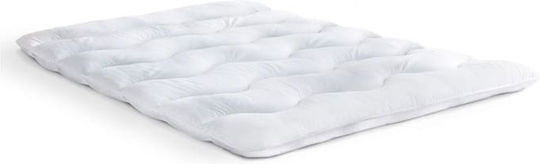 Mattress Topper Super Double Foam with Elastic Straps 160x200x5cm