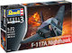 Revell F-117A Nighthawk Modeling Figure Airplane Blue 37 Pieces in Scale 1:72 27x18.2cm.