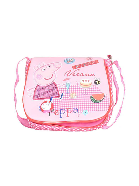 Sunce Children's shoulder bag Peppa Red Large Round Cross Bag 18955-Multi