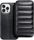 Forcell Puffer Book Δερματίνης Μαύρο (iPhone 14 Plus)
