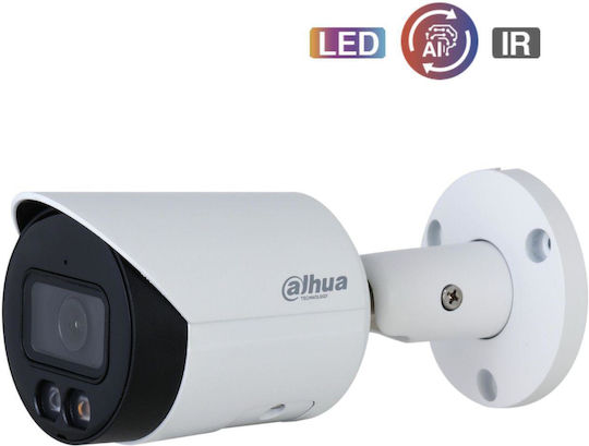 Dahua Ipc-hfw2249s-s-il IP Überwachungskamera Full HD 1080p Wasserdicht mit Mikrofon und Objektiv 2.8mm