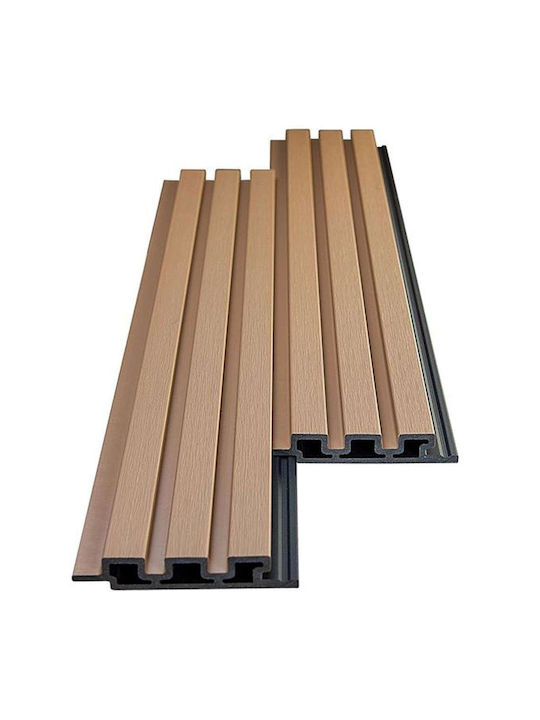 3D Wall Panels From Plastic Screw-On Oak 25/147...