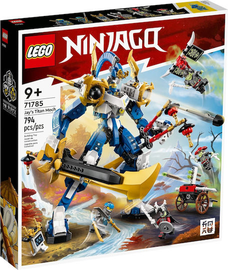 LEGO Ninjago Jay’s Titan Mech for Ages 9+ 794 Pieces