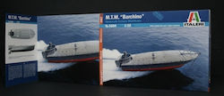 Italeri MTM Barchino Modeling Figure Ship 44 Pieces in Scale 1:35 19.1cm.