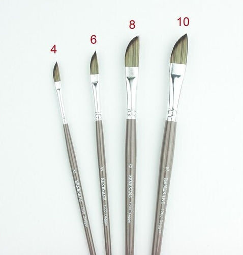 Renesans Gray Line Dagger Malpinsel Plakette No6 1Stück J1200D-6