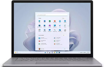 Microsoft Surface Laptop 5 13.5" Ecran tactil (i5-1235U/8GB/256GB SSD/W11 Acasă) Platimum (Tastatură US)