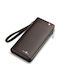 Leather Men's Wallet Classic Brown