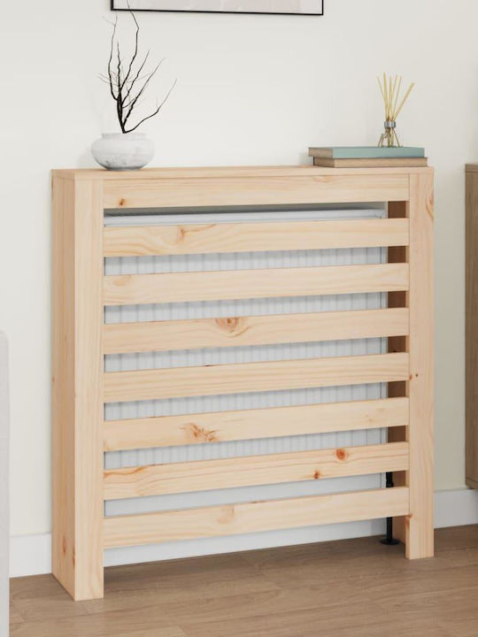 vidaXL Brown Solid Wood Radiator Cover 79.5x19x84cm