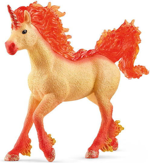 Schleich-S Elementa Fire Unicorn Stallion Bayala για 5-12 Ετών