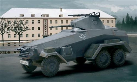 Italeri Φιγούρα Μοντελισμού Αυτοκίνητο SD.KFZ. 231 6 Radio σε Κλίμακα 1:72 8.5εκ.