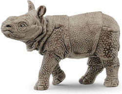 Schleich-S Indian Rhinoceros Baby Pentru 3-8 Ani 7.62 Cm