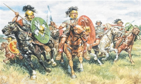 Italeri Μινιατούρες Μοντελισμού Roman Cavalry-I Cen. BC σε Κλίμακα 1:72