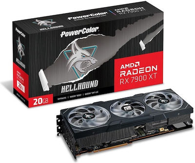 PowerColor Radeon RX 7900 XT 20GB GDDR6 Hellhound Graphics Card