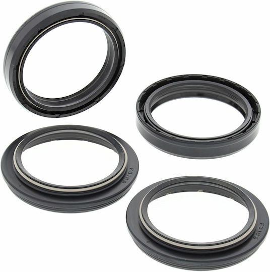 All Balls Fork Seal Front Fork Seals & Scrapers 43mm for Aprilia / Husqvarna