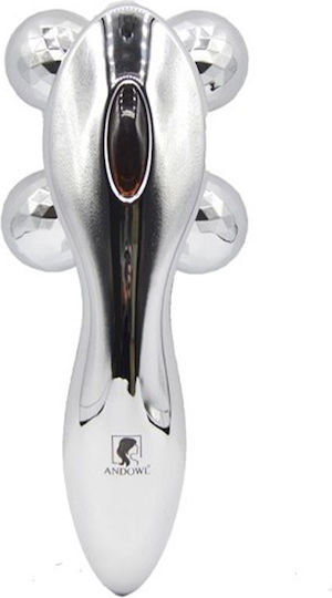 Andowl Roller Massage for the Body Silver