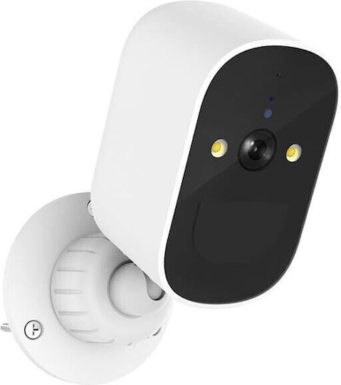 Jortan Jortan IP Surveillance Camera Wi-Fi Full HD 1080p Waterproof with Two-Way Communication and Lens 4mm