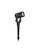 Viokef Fido Projector Outdoor Floor Lamp 11W with Warm White Light IP65 Black