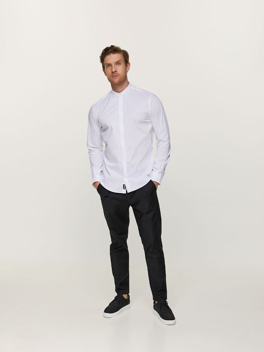 Edward Jeans Altun S23 Men's Shirt Long Sleeve White