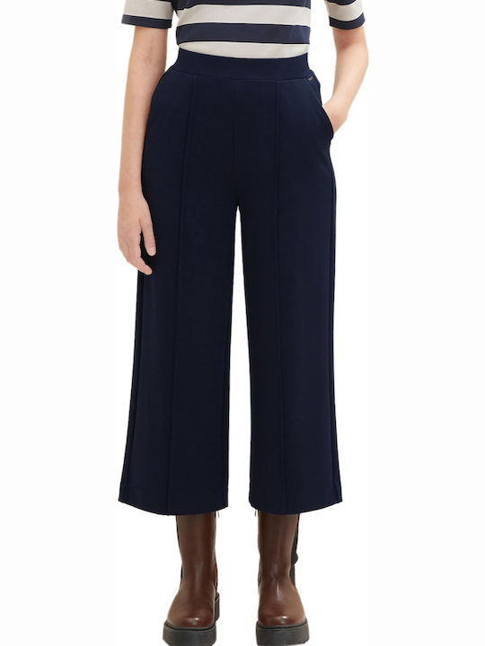 Damen Stoff Hose Marineblau