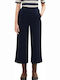 Damen Stoff Hose Marineblau