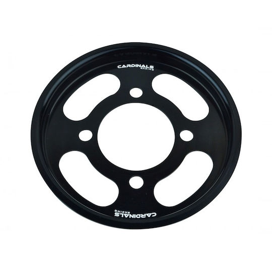 Cardinals Motorcycle Front Sprocket Guard Yamaha Crypton-X 135 Black