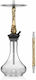 Union Hookah Ναργιλές Μονός Gold Crackle 50cm
