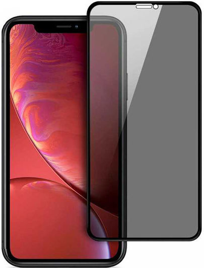 5D Поверителност Закалено стъкло за цялото лице Черен (Apple iPhone 13 Pro Max, 14 Plus)