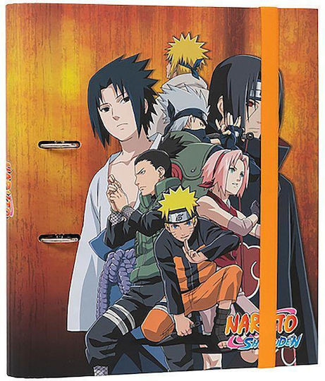 Grupo Erik Ντοσιέ με 2 Κρίκους για Χαρτί A4 Πολύχρωμο Naruto Anime Collection
