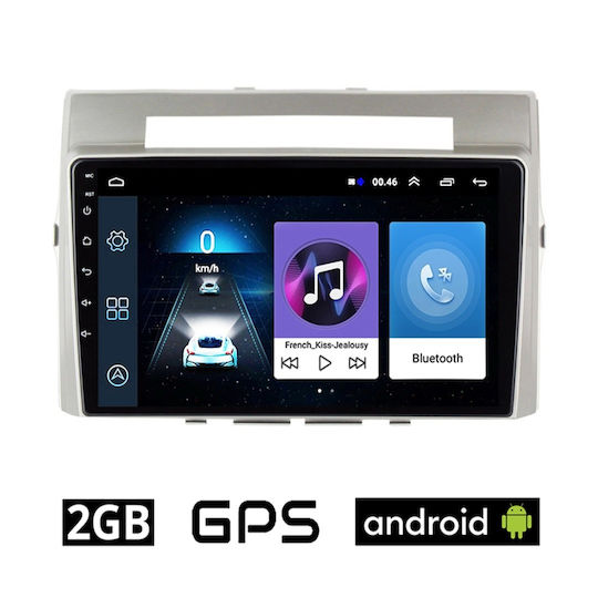 Auto-Audiosystem für Toyota Umkehr 2004-2009 (Bluetooth/USB/AUX/WiFi/GPS/Apple-Carplay/Android-Auto) mit Touchscreen 9"