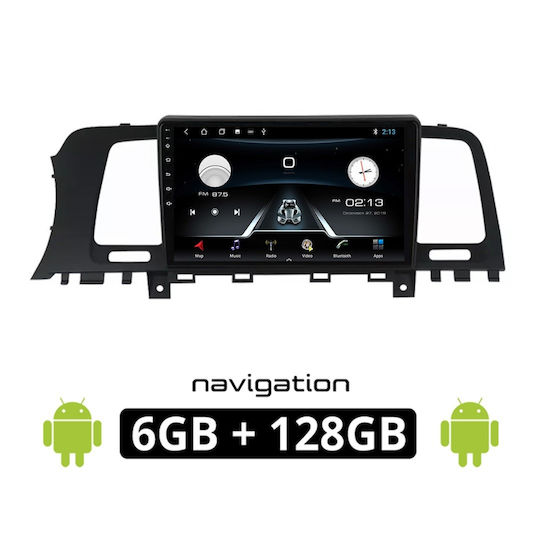 Car Audio System for Nissan Murano Murano 2007-2014 (Bluetooth/USB/AUX/WiFi/GPS/Apple-Carplay/Android-Auto) with Touch Screen 9"
