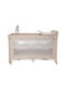 Lorelli Noemi Playpen 2 Levels with Changing Table & Mattress Beige 127x65cm