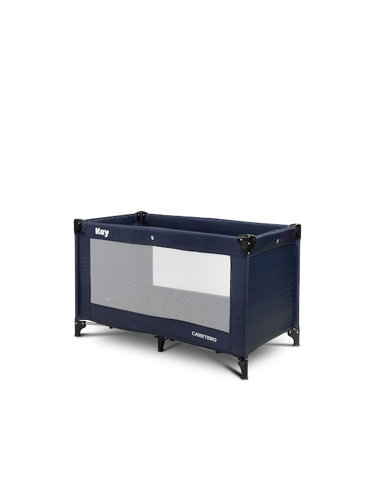 Παρκοκρέβατο Navy Μπλε 125x64cm