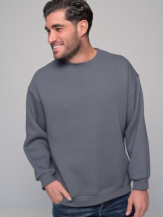 madmext Charlotte Men's Sweatshirt Gray