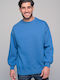 madmext Charlotte Men's Sweatshirt Light Blue